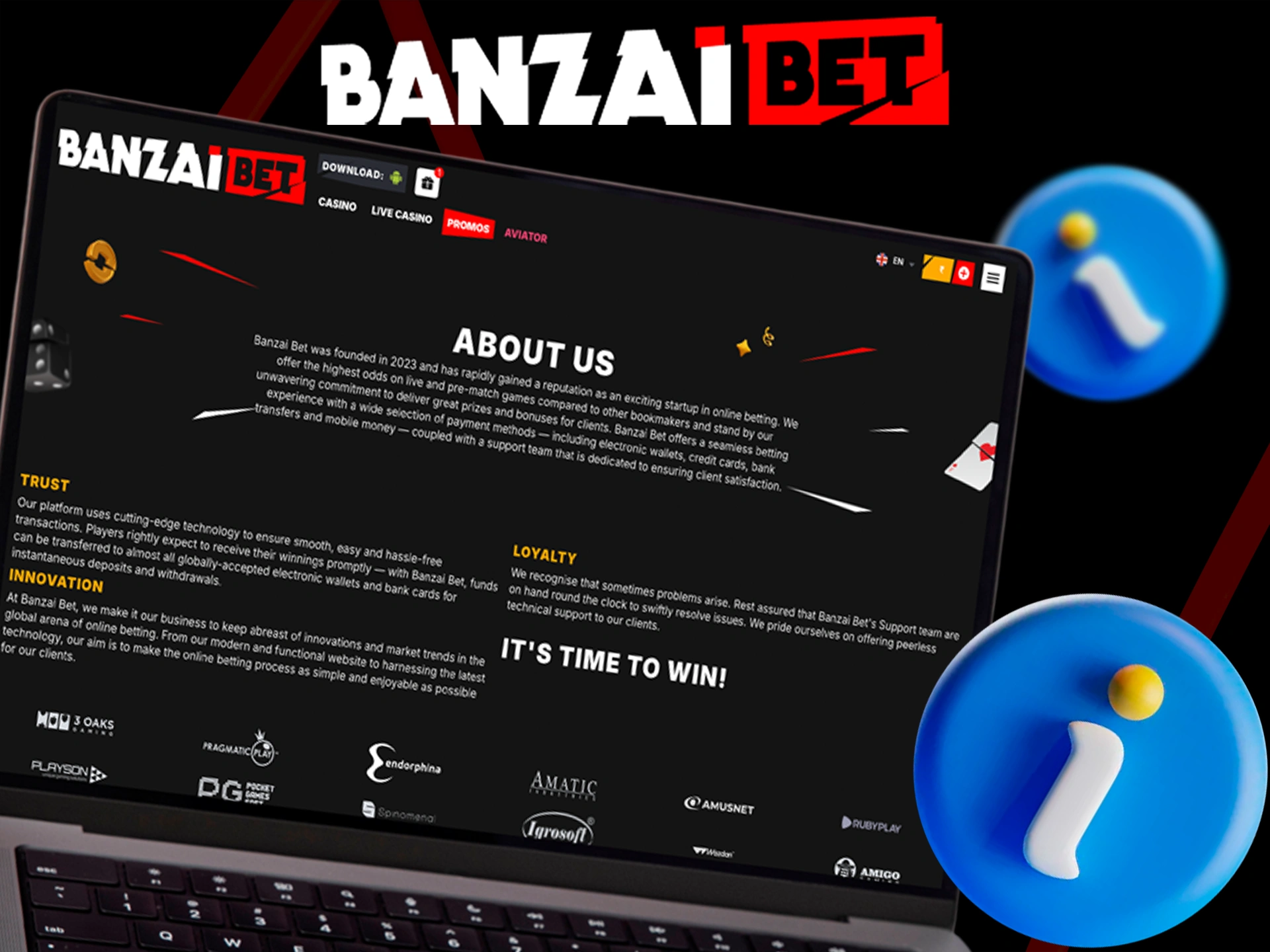 Check out the information on Banzai Bet Casino.