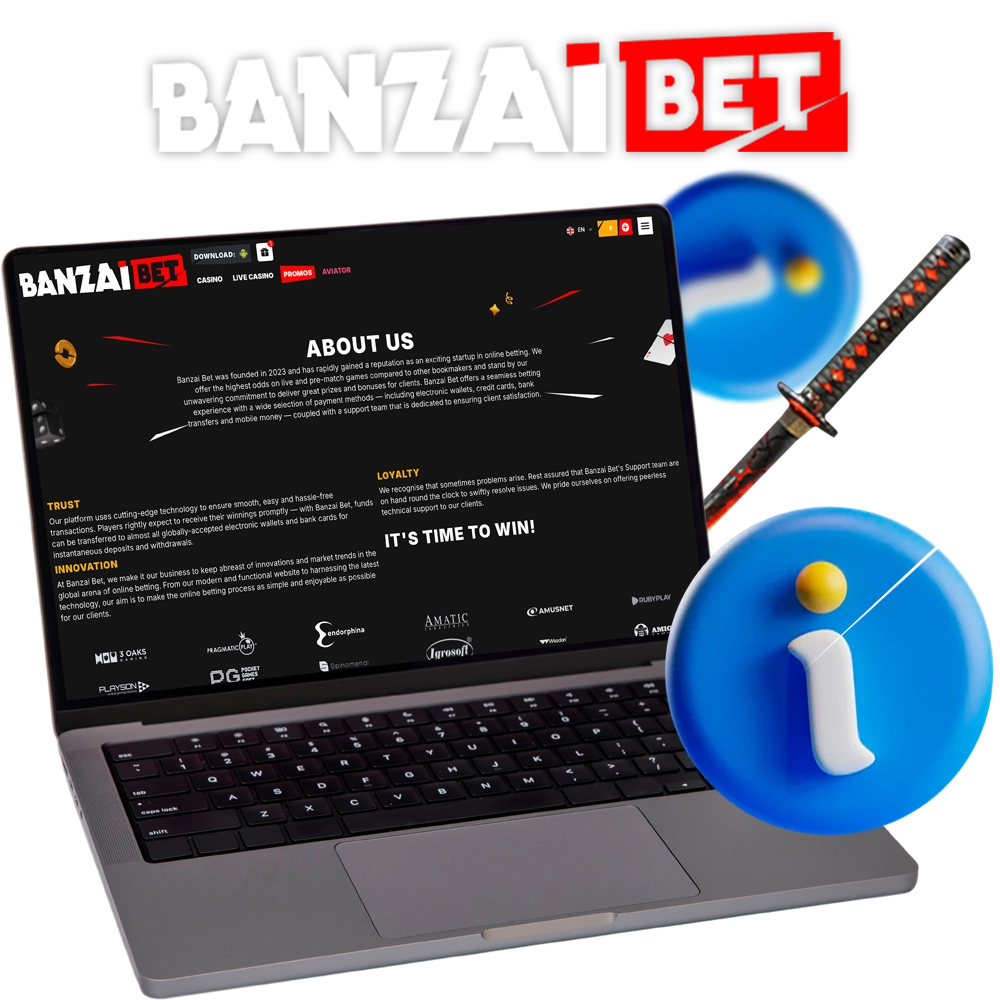 Find out more about Banzai Bet Casino.