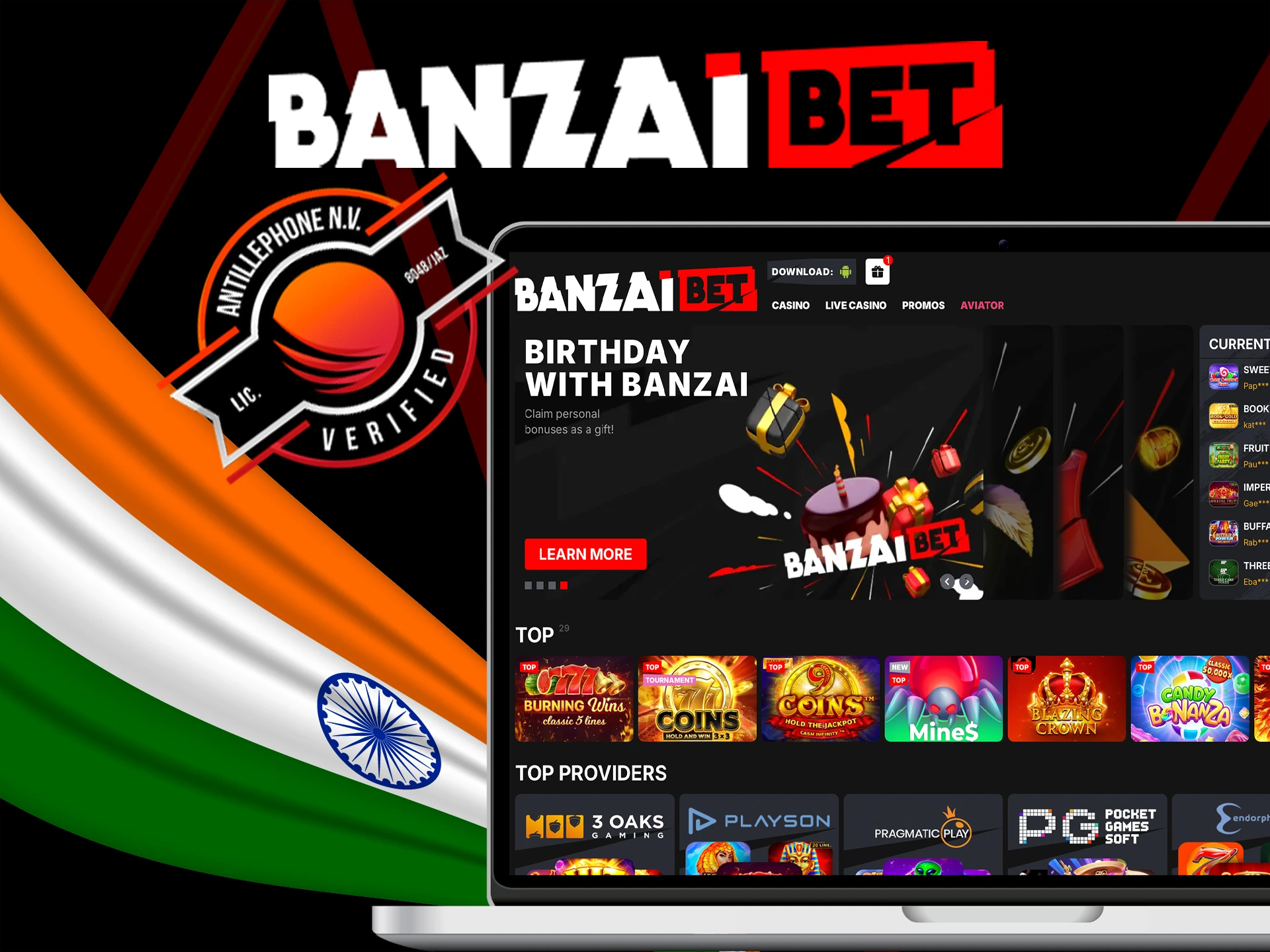 Learn more about the licensing rules in Curaçao with Banzai Bet.